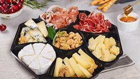 Как оформить тарелку с мясной нарезкой в Дикая Орхидея