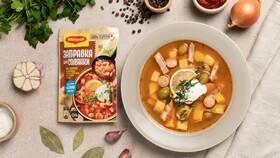 Рецепт приготовления солянки с заправкой Maggi в Дикая Орхидея