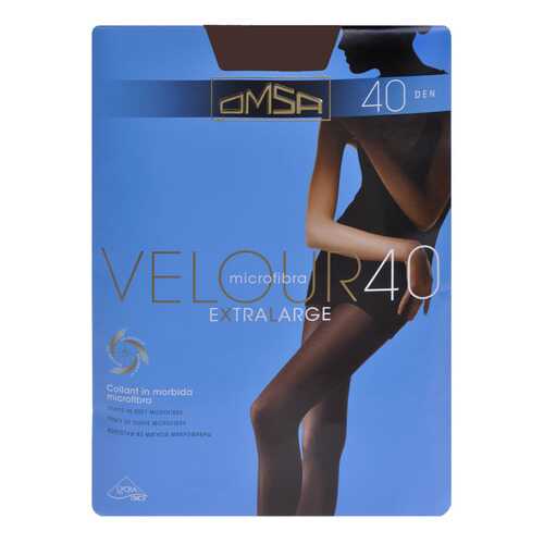 Колготки Omsa VELOUR 40 / Moro (Шоколад) / 4 (L) в Дикая Орхидея